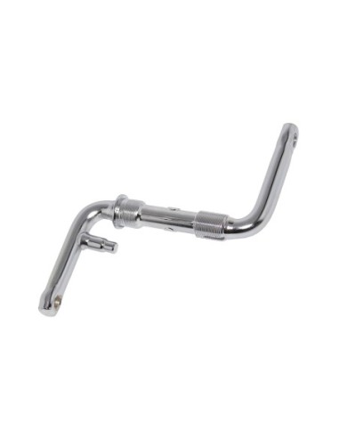 One/Piece Crank 3 1/2" (90mm) Chrome.